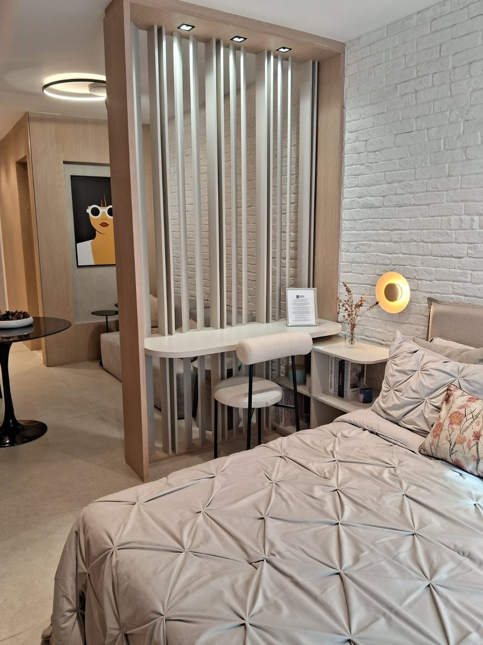 Apartamento decorado integrado