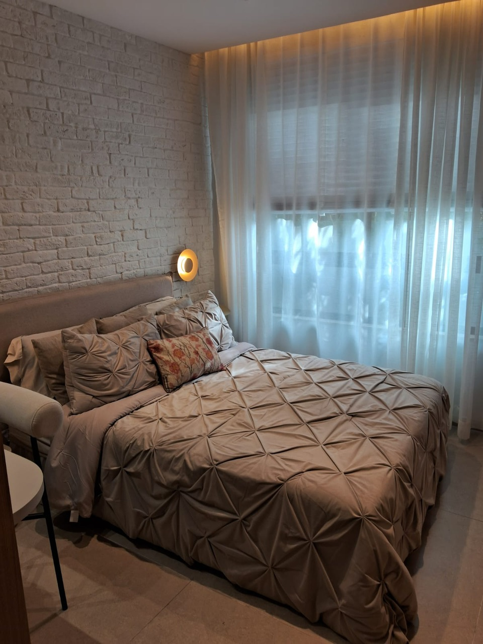 Quarto decorado de apartamento em Niterói